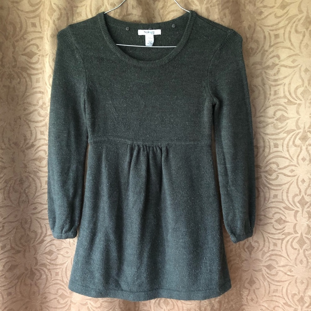 Grey Smock Dress 🖤